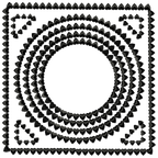 Stipple Quilting Background