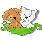 Sweetpea Animals machine embroidery