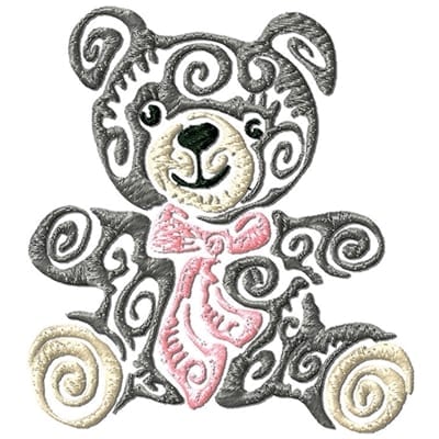 Swirly Teddy