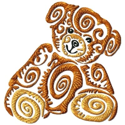Swirly Teddy