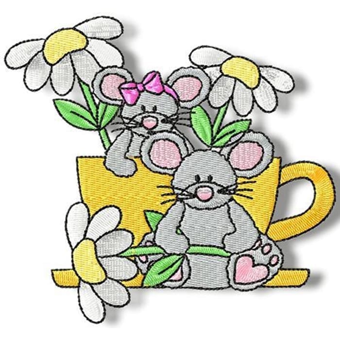 Tea Cup Mice