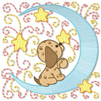 Sky Moon Curly Blocks