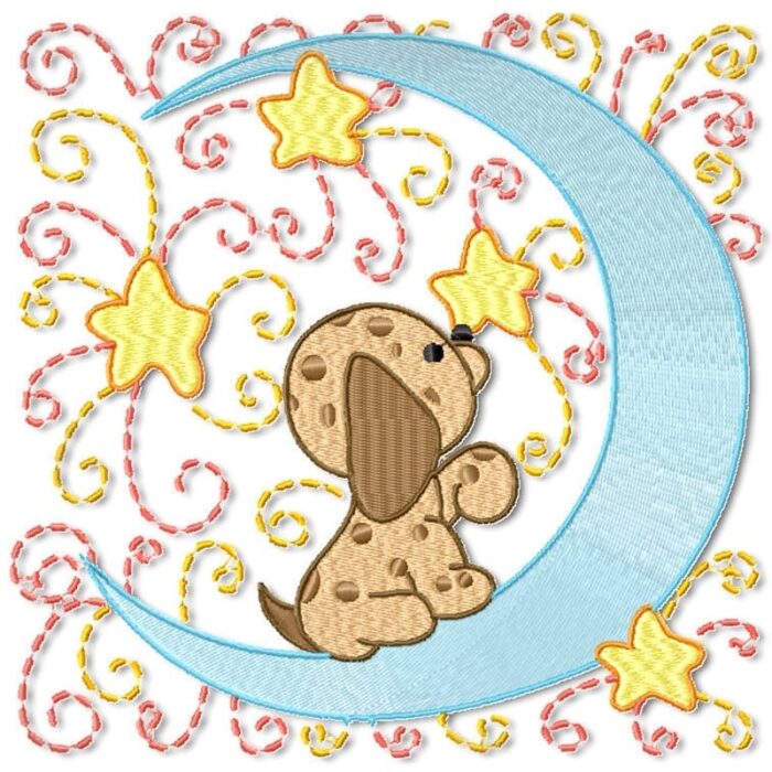 Sky Moon Curly Blocks