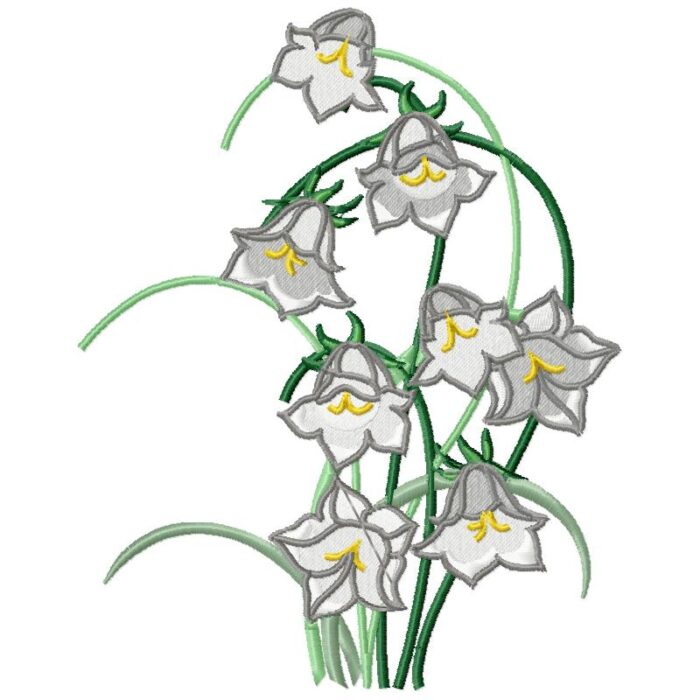 Violet Bell Flower