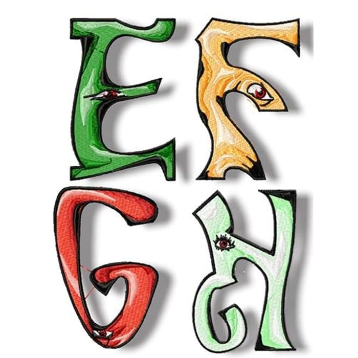 Weird Alphabet