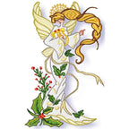 White Christmas Angels
