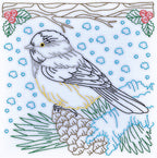 Yellow Belly Tit Bird